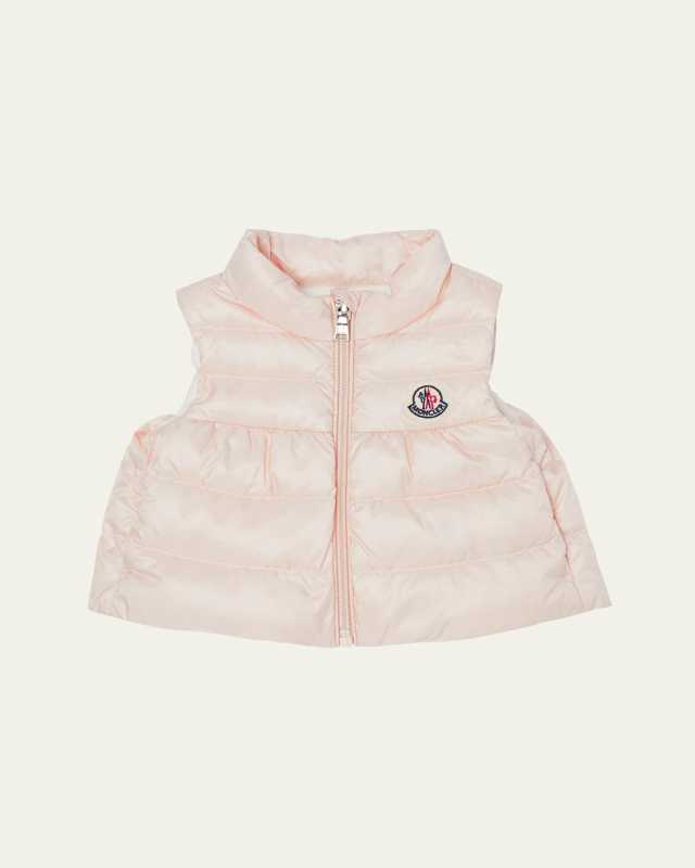 Girl's Hiva Down Puffer Vest, Size 6M-3